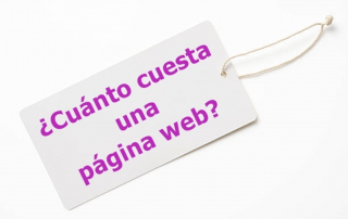 Cuánto cuesta una página web